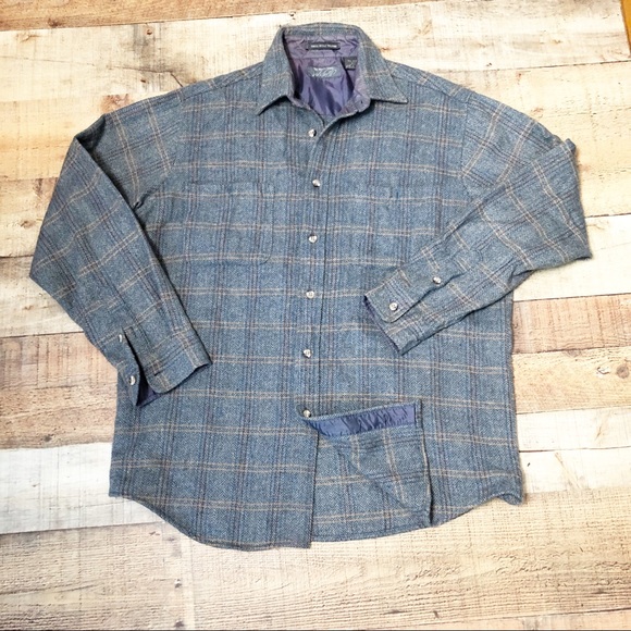 Lord & Taylor Other - Lord & Taylor Wool Button Up